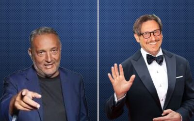 TGCOM24 – Sanremo 2024, Claudio Brachino e Fabrizio Venturi insieme sul palco del Festival della Canzone Cristiana Presidente di Giuria il Maestro Vince Tempera